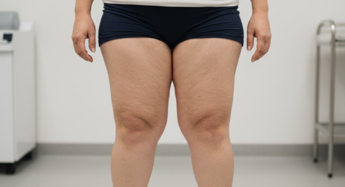 pernas com lipedema