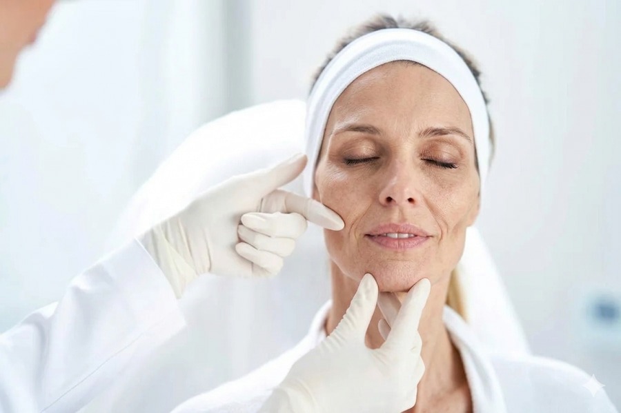 Avaliação profissional da pele